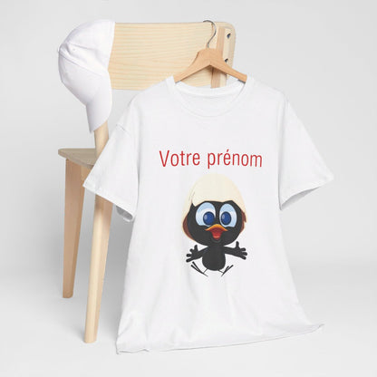 Tee shirt Calimero Personnalisable Personnalisé - Prénom ou Texte Homme/Femme