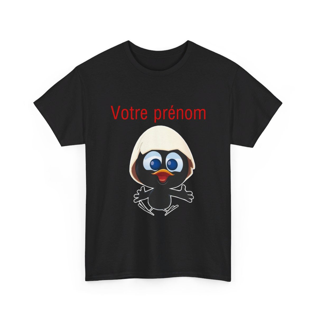 Tee shirt Calimero Personnalisable Personnalisé - Prénom ou Texte Homme/Femme