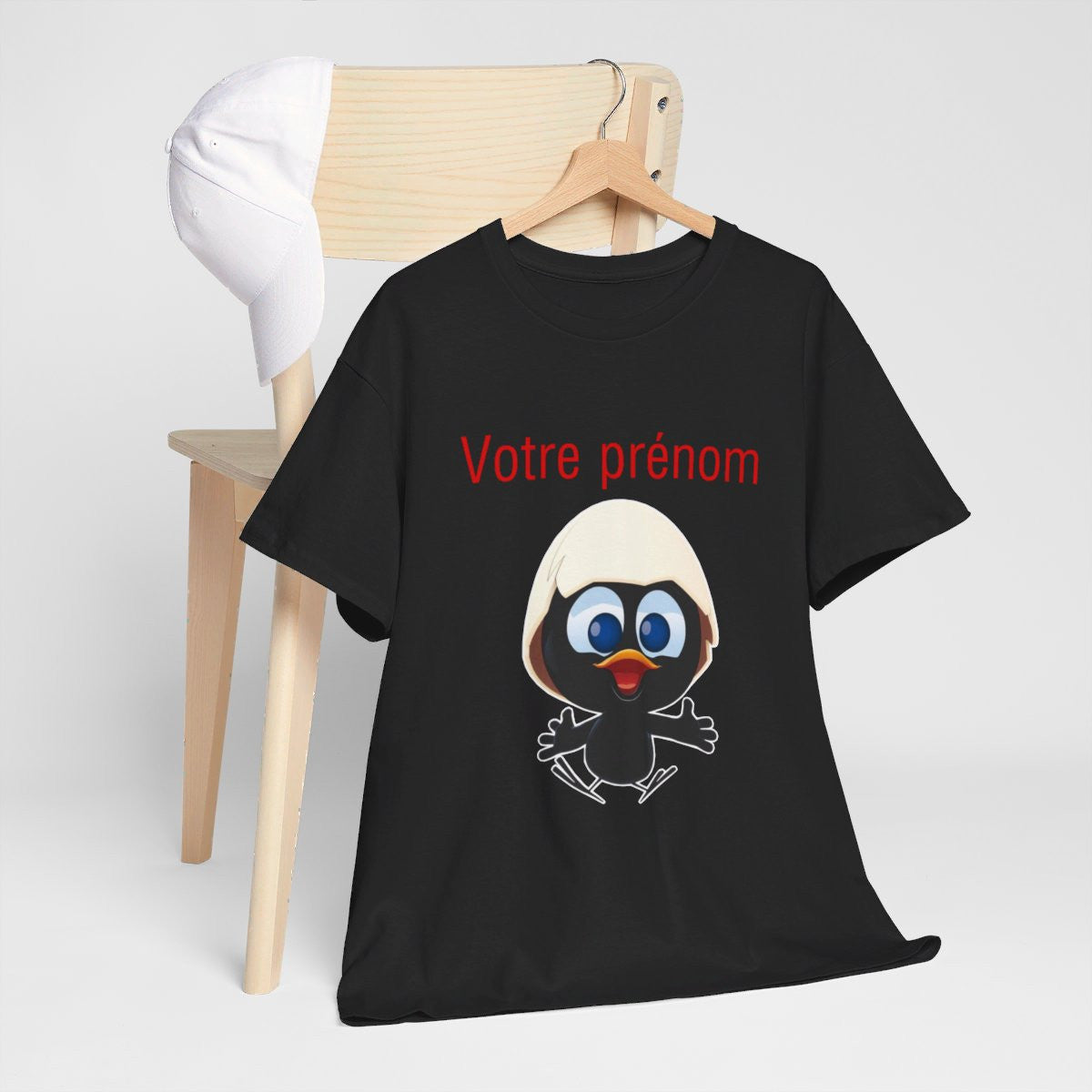 Tee shirt Calimero Personnalisable Personnalisé - Prénom ou Texte Homme/Femme