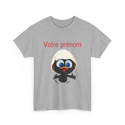 Tee shirt Calimero Personnalisable Personnalisé - Prénom ou Texte Homme/Femme