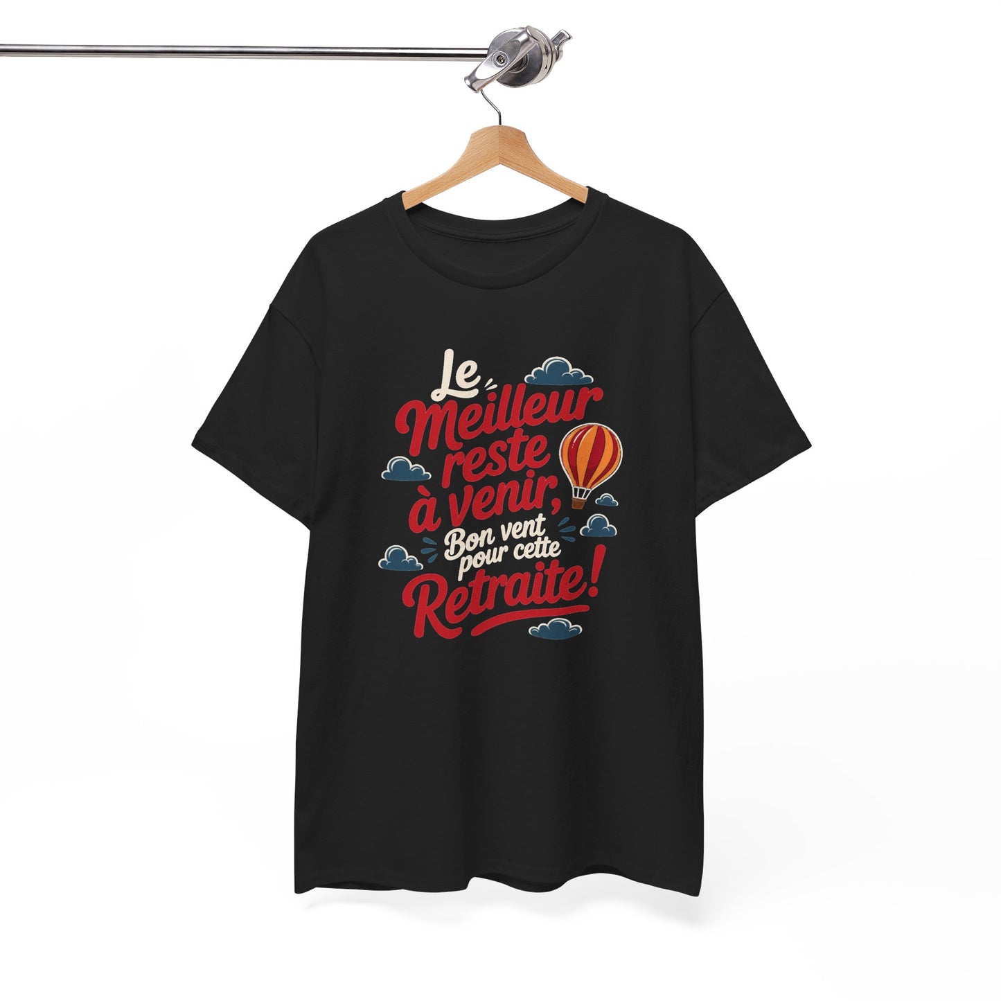 Tee Shirt Retraite Homme et Femme – Le Meilleur Reste à Venir – Cadeau Départ en Retraite
