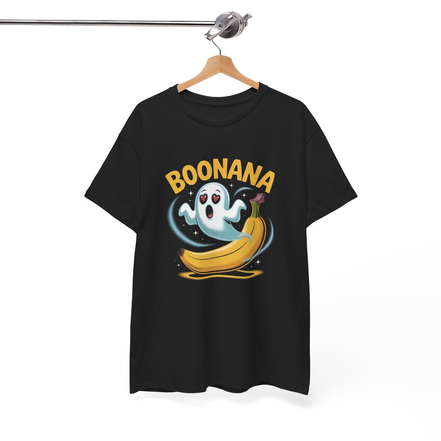 Tee Shirt Boonana Fantôme Banane – T-shirt Halloween Drôle – Humour Fantôme Banane