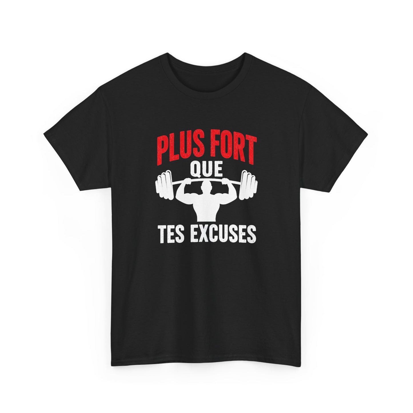 T-Shirt Musculation Homme et Femme – Fitness Motivation Sport – Entraînement Salle de Muscu – Cadeau Sportif