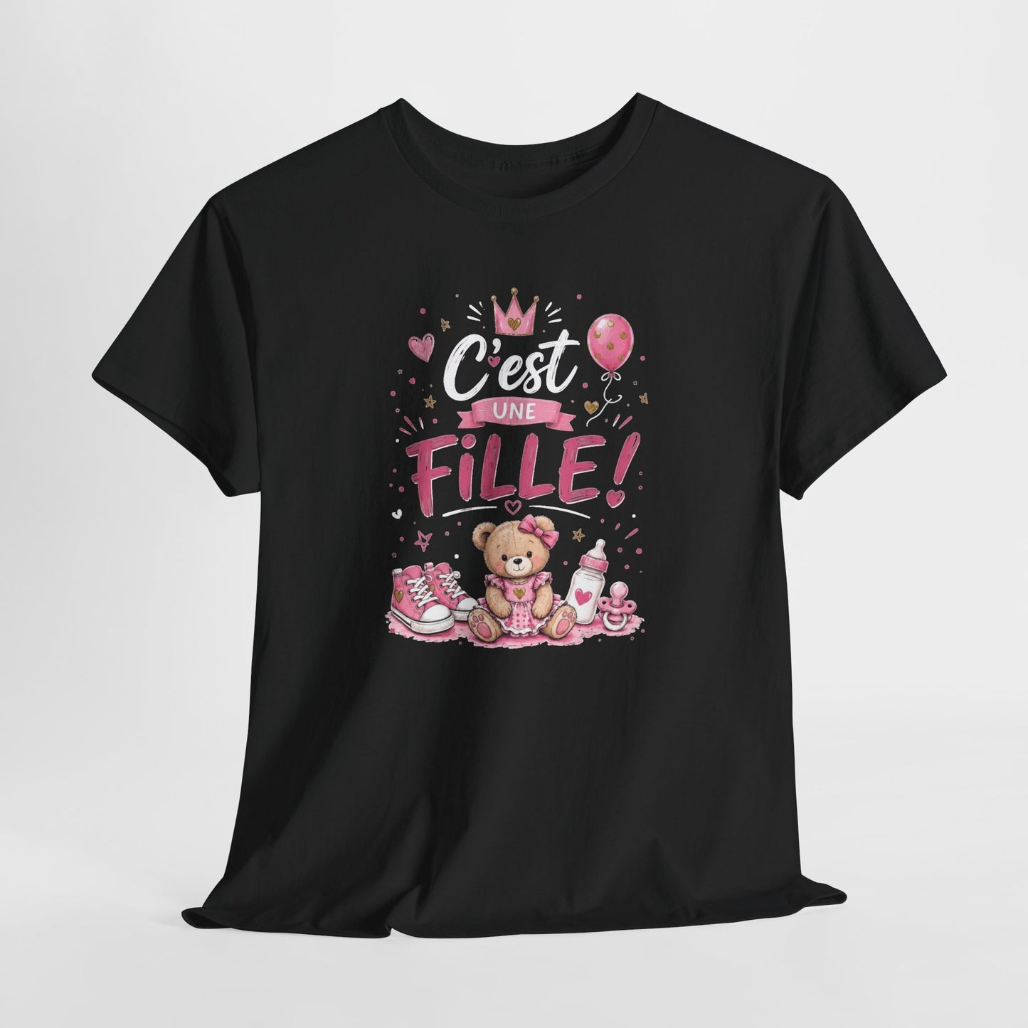 Tee Shirt Annonce Grossesse Homme et Femme Révélation Sexe Enfant Future Maman Futur Papa Cadeau