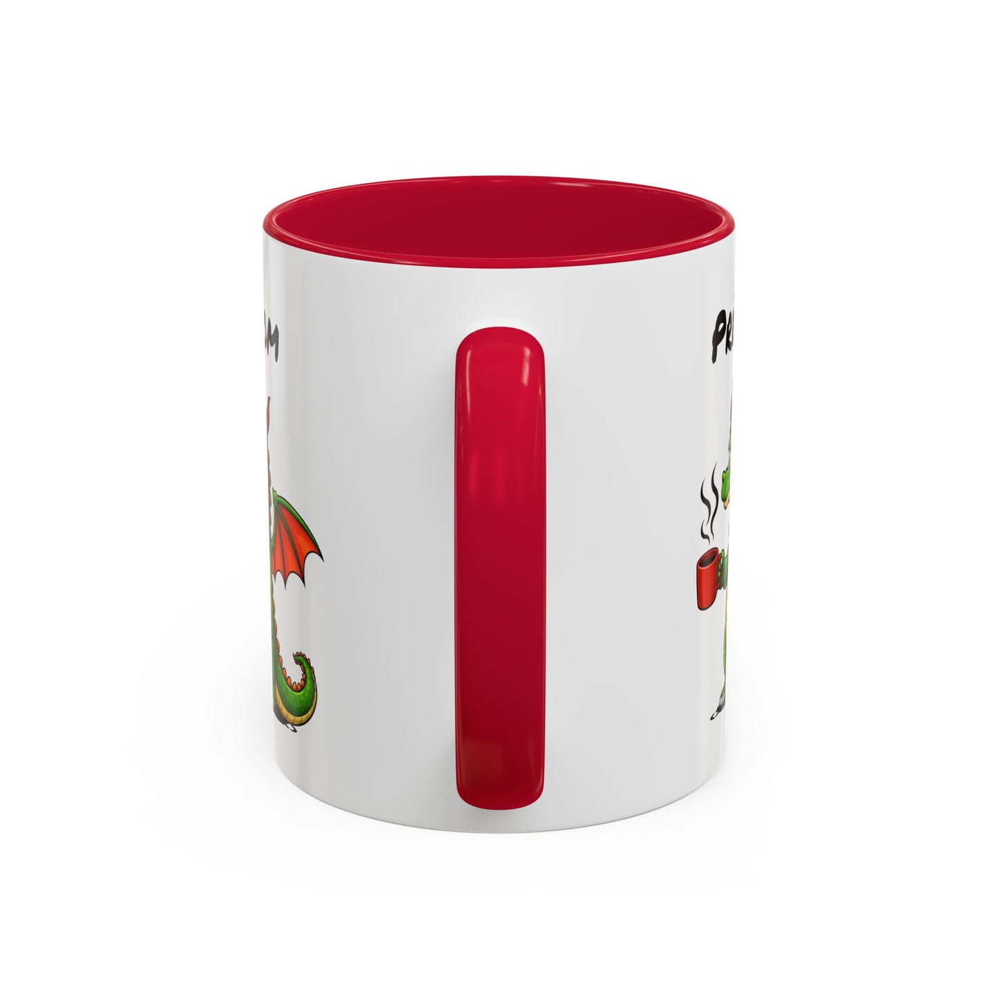 Mug Dragon Personnalisable 325ml – Tasse Café Humour Fatigue Matin Drôle Cadeau