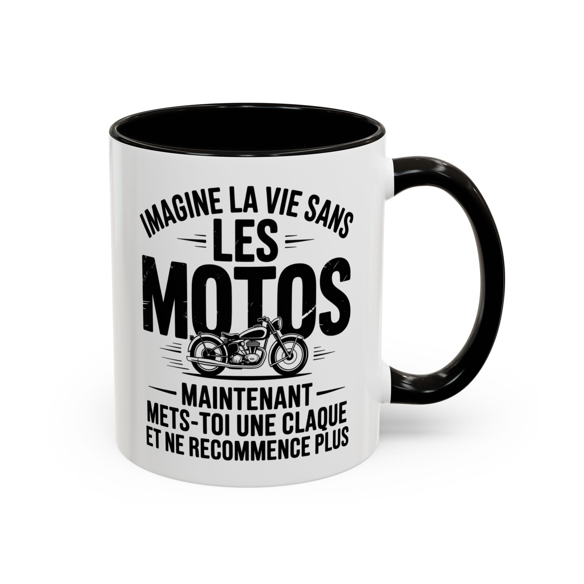 Mug Moto Vintage Humoristique – Tasse Biker Rétro Citation Motard – Cadeau Passion Moto