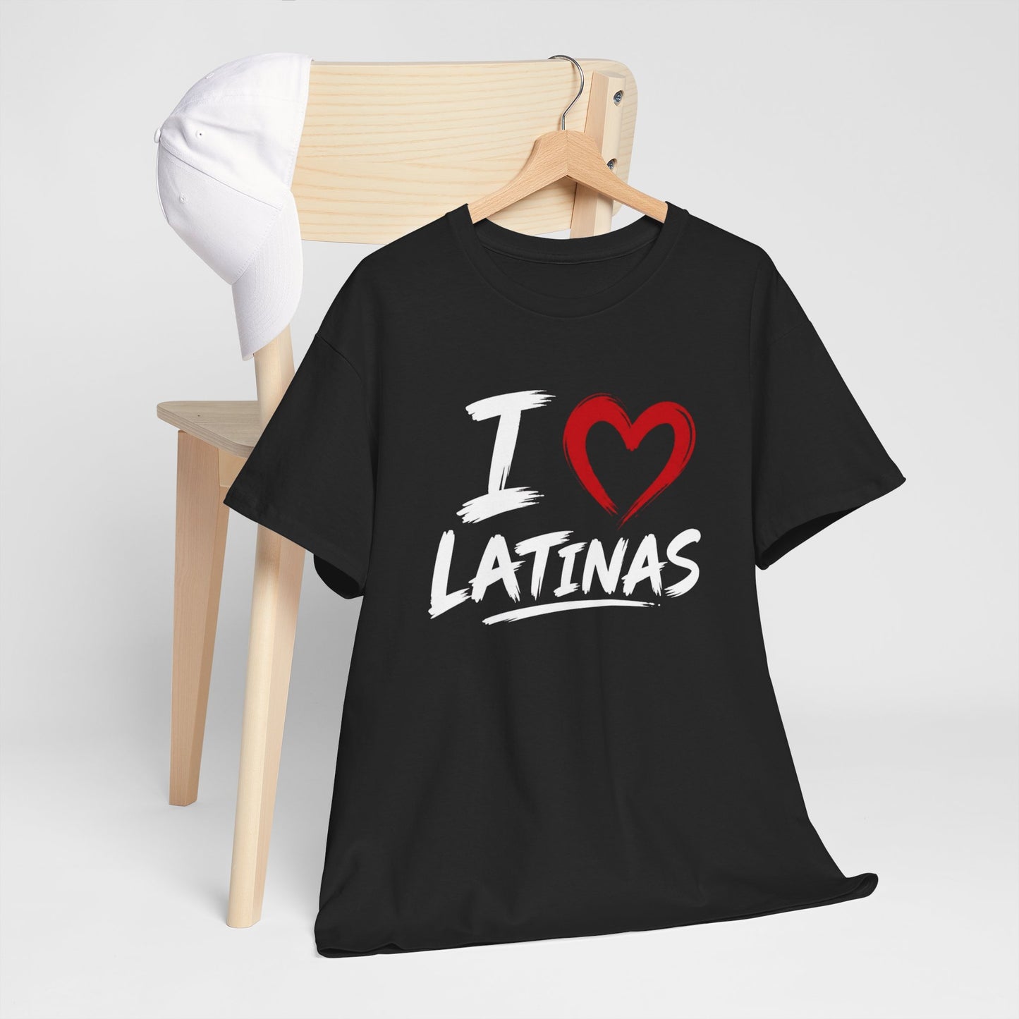 T-Shirt Homme I Love Latinas – Tee Shirt Humour Latino Latinas Amour Cadeau Homme