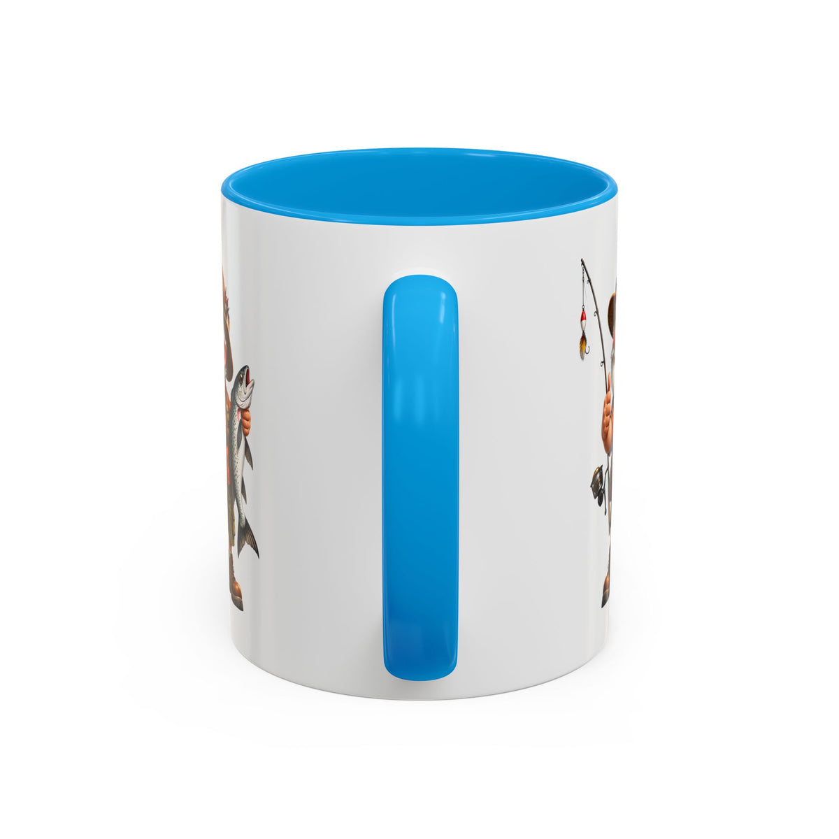Mug Pêcheur Homme – Tasse Passion Pêche avec Poisson – Cadeau Original Homme – Amateur de Pêche