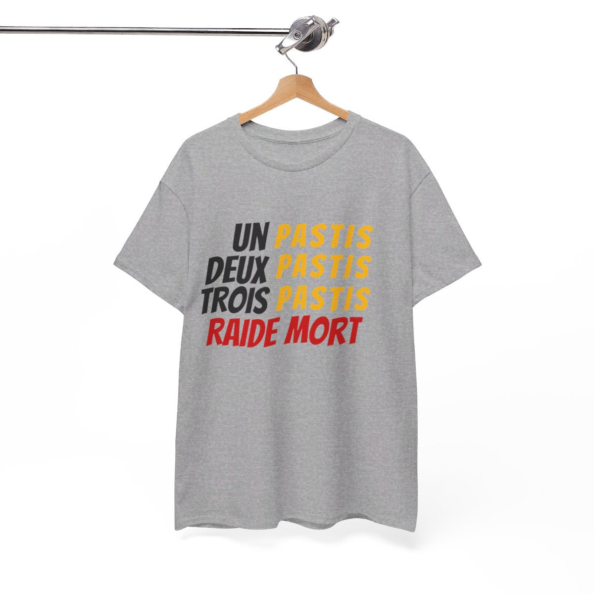 Tee shirt Pastis idée cadeau humour drole amusant pour homme et femme