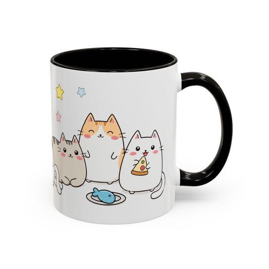 Tasse Chats Kawaii Mignons – Mug Cute avec Chats Cartoon et Style Japonais Pastel 325ml