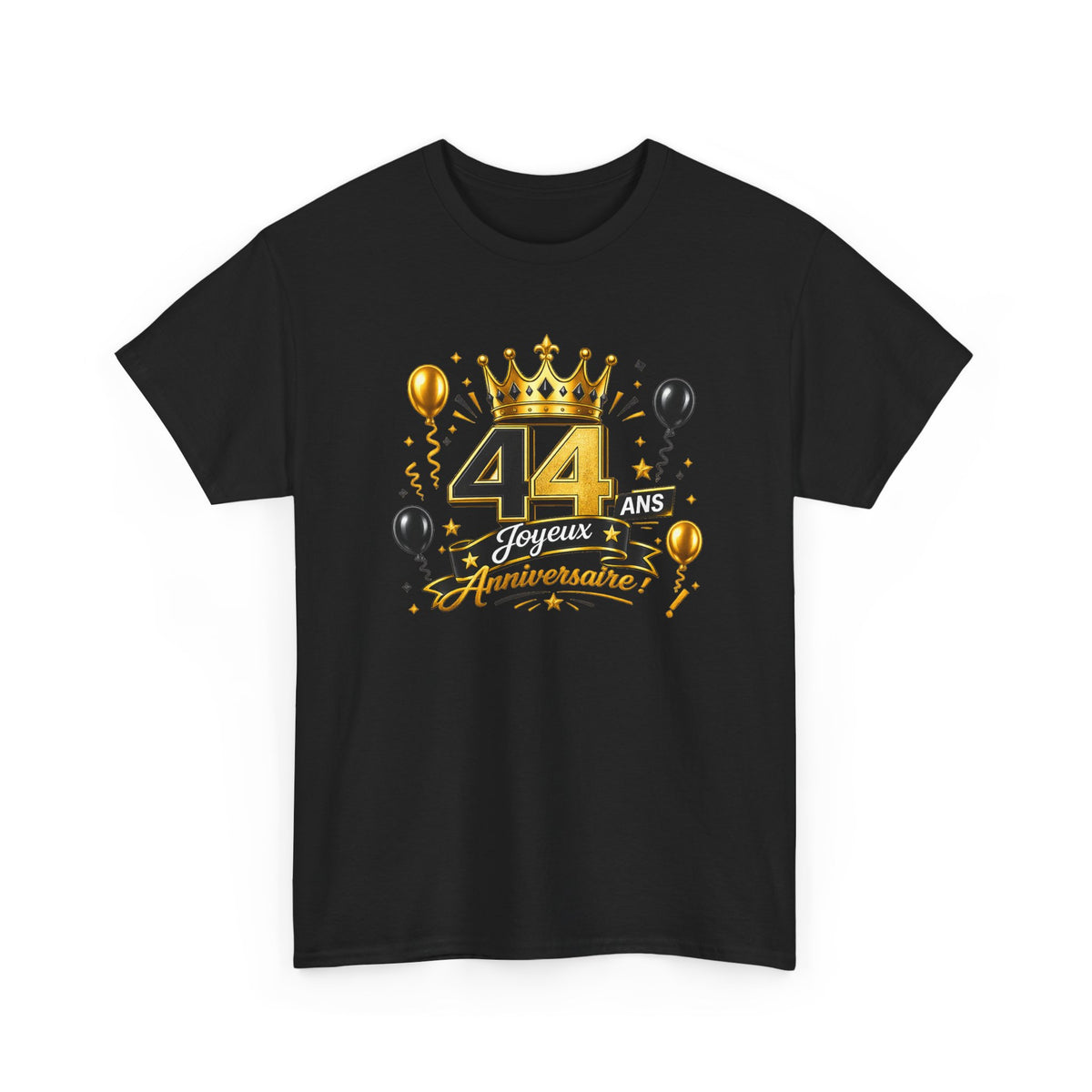 Tee Shirt Anniversaire 44 Ans Homme et Femme – Joyeux Anniversaire – Cadeau 44 Ans