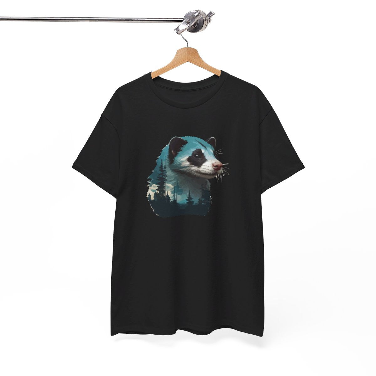 T shirt Animal Furet Design Nature idée cadeau tee shirt pour homme et femme