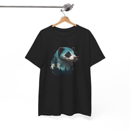 T shirt Animal Furet Design Nature idée cadeau tee shirt pour homme et femme