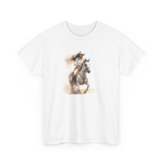 Tee shirt Cheval Cavalière à Cheval - Design Élégant t shirt unique pour femme