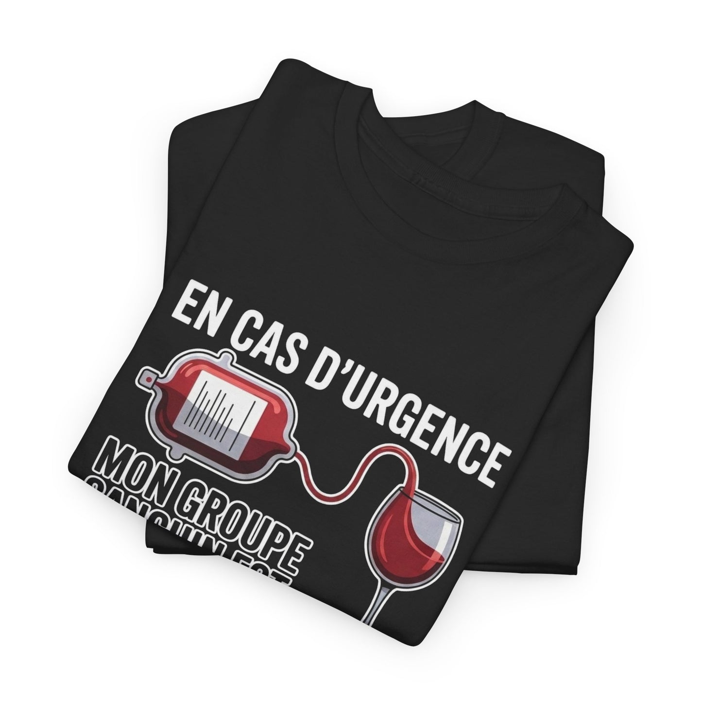 T-Shirt Infirmier Humoristique Homme Femme – Tee Shirt Don du Sang Drôle – Cadeau Médecin Infirmière Noir Blanc Gris