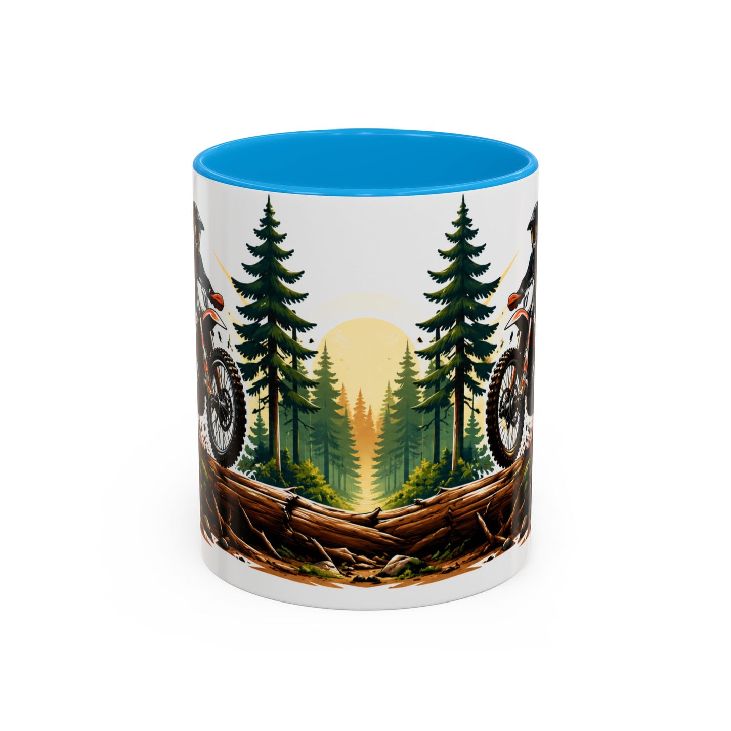 Tasse Moto Cross Enduro – Mug Pilote Motocross Tout Terrain – Cadeau Passion Moto 325ml