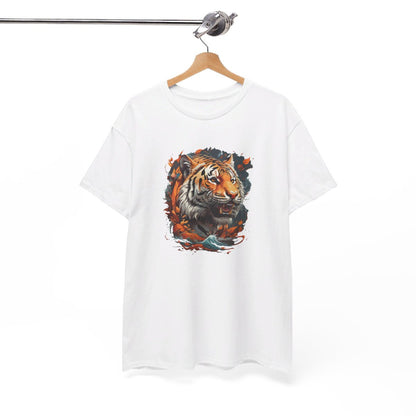 T shirt animal Tigre Coloré - Design couleur tee shirt homme et femme