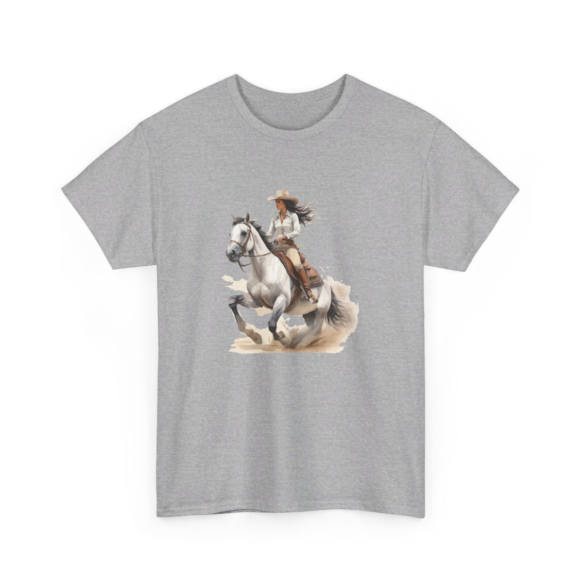 Tee shirt Cavalière à Cheval - Design Élégant t shirt unique pour femme