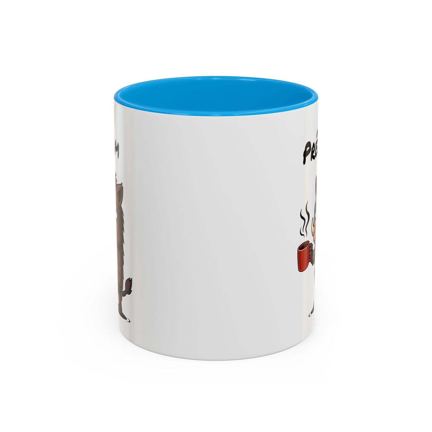 Mug Sanglier Fatigué Personnalisable 325ml – Tasse Café Humour Animal Drôle Réveil Difficile Cadeau