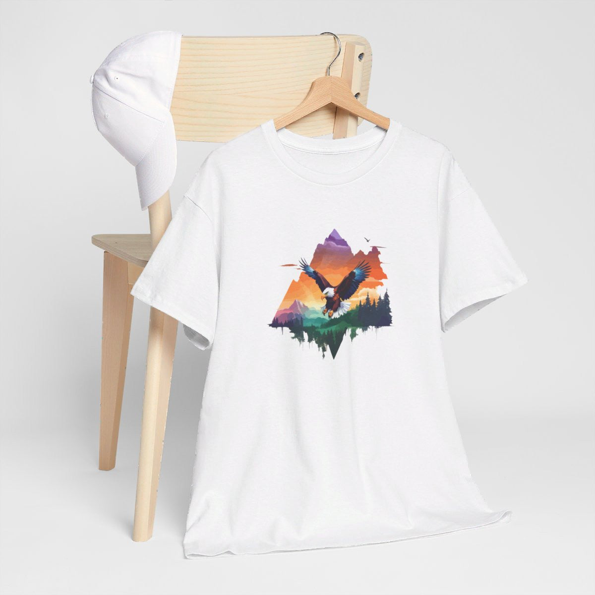 Tee shirt animal Aigle Majestueux - Design Puissant idée cadeau t shirt Pour Homme et Femme