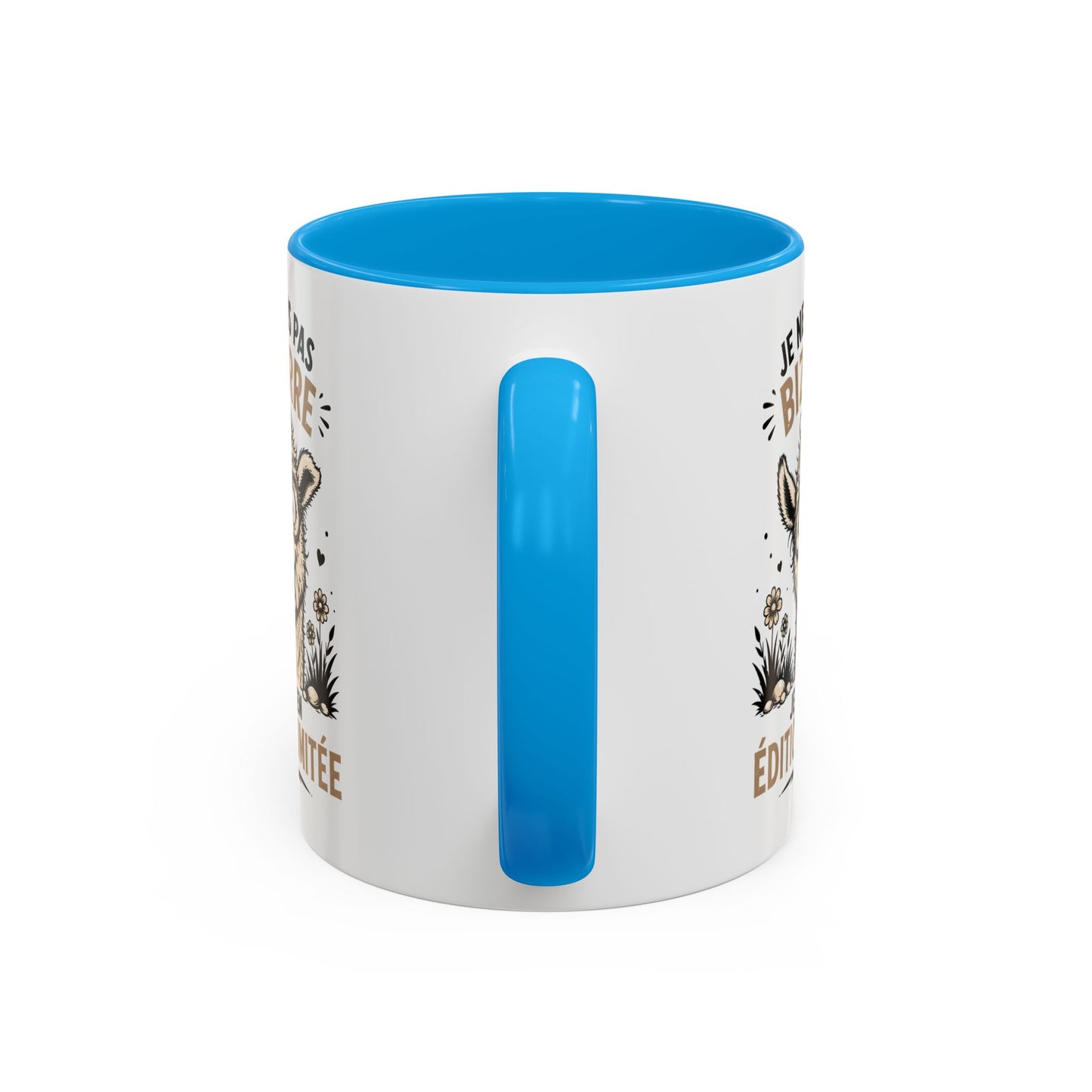 Tasse Humour Homme et Femme – Mug Drôle Lama Alpaga Animal Bizarre – Cadeau Original Amusant Anniversaire 325 ml