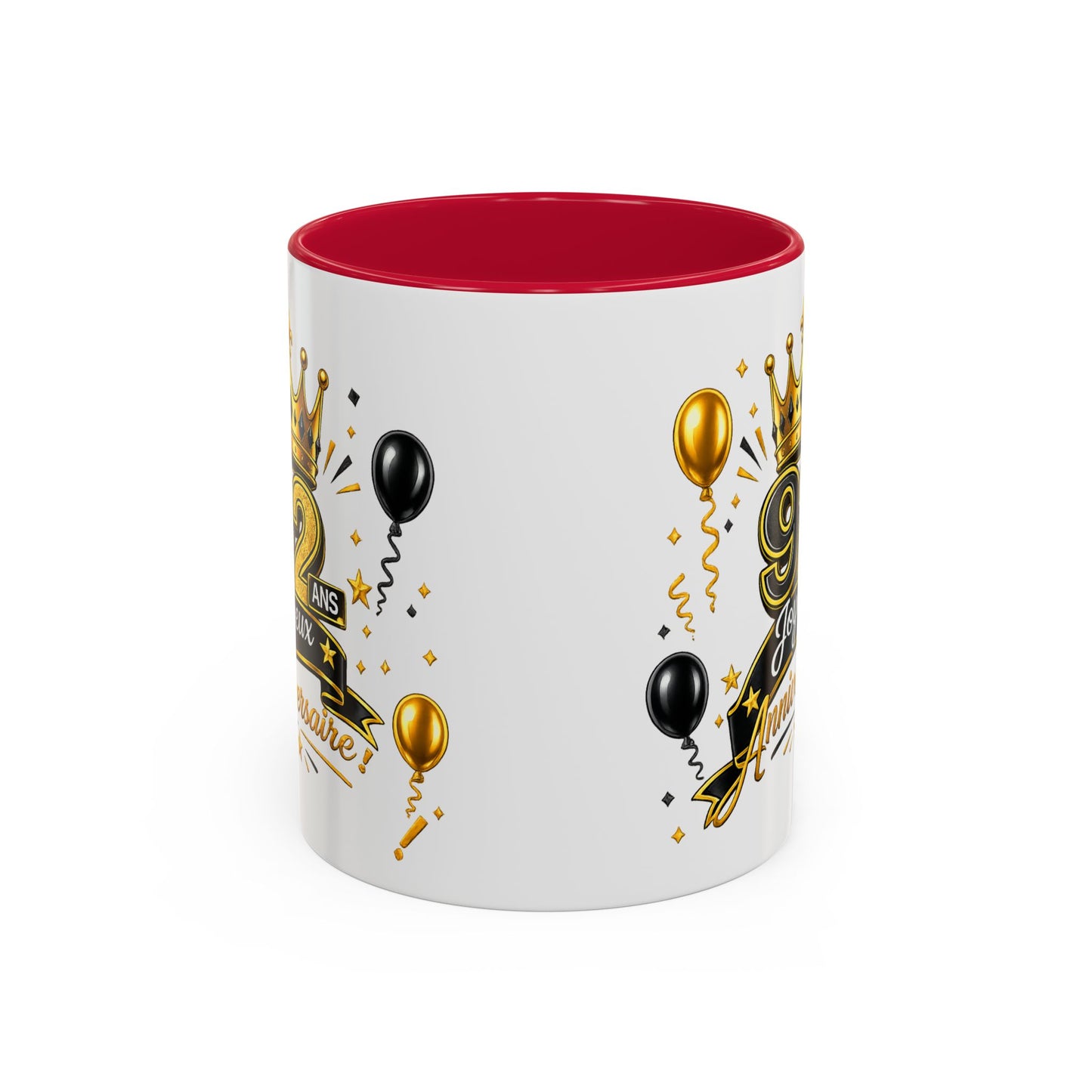 Mug Joyeux 92 Ans – Tasse Anniversaire 92 Ans – Cadeau Original pour Femme Homme – Idée Cadeau 92e Anniversaire