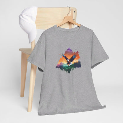 Tee shirt animal Aigle Majestueux - Design Puissant idée cadeau t shirt Pour Homme et Femme