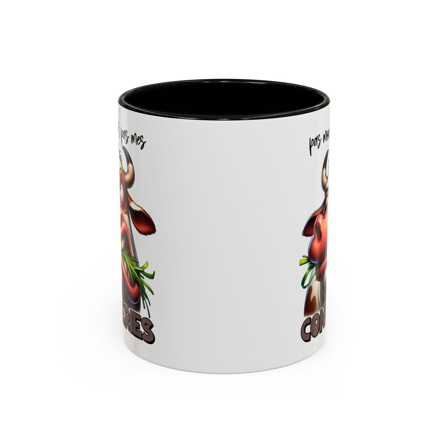 Tasse Pas Mon Pré Pas Mes Conneries – Mug Humour Vache Drôle Sarcastique 325ml