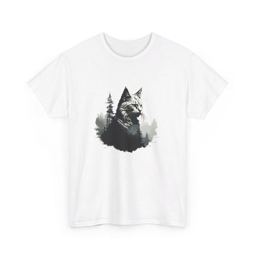 T shirt Chat animal Élégant - Design Félin - idée cadeau tee shirt Pour Homme et Femme
