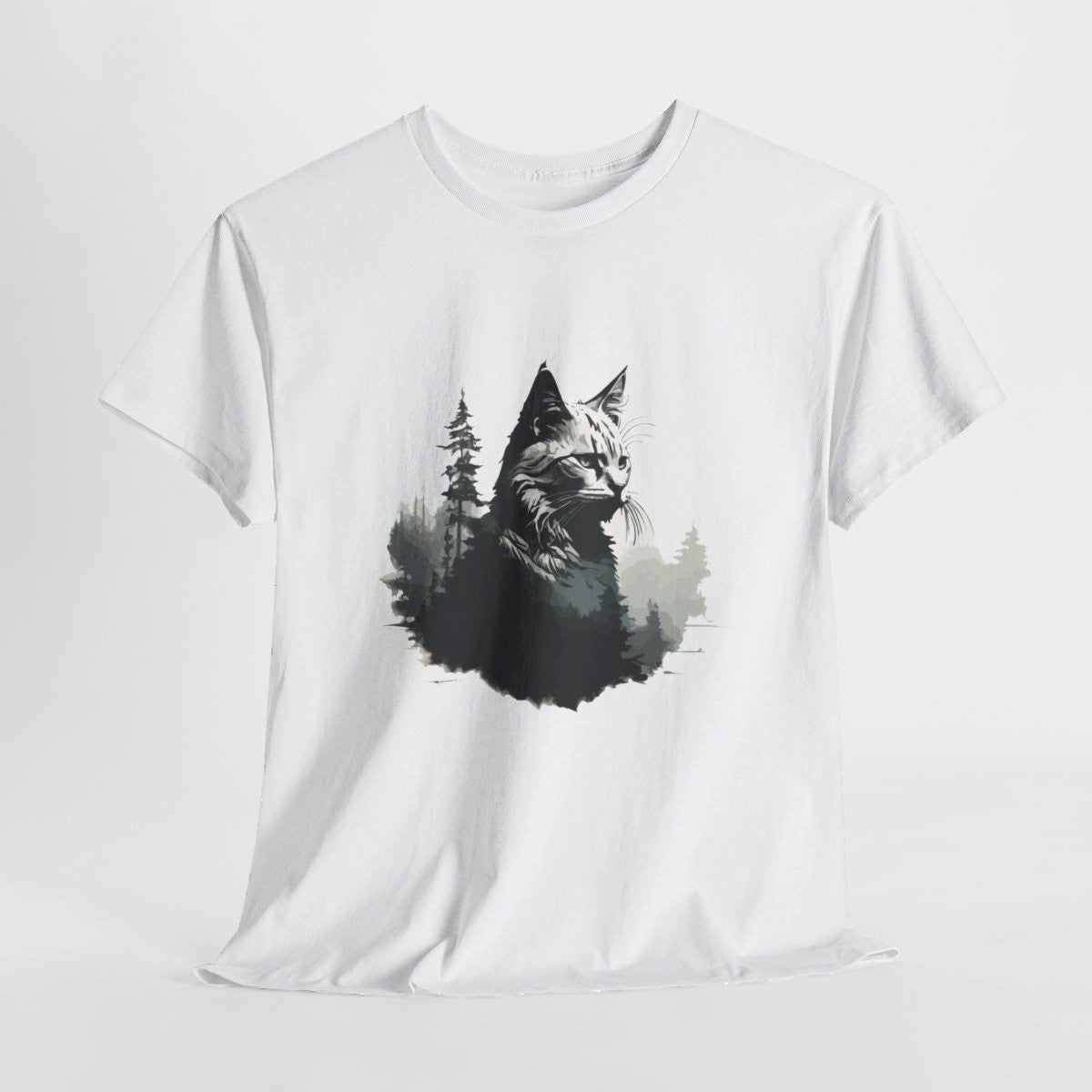 T shirt Chat animal Élégant - Design Félin - idée cadeau tee shirt Pour Homme et Femme