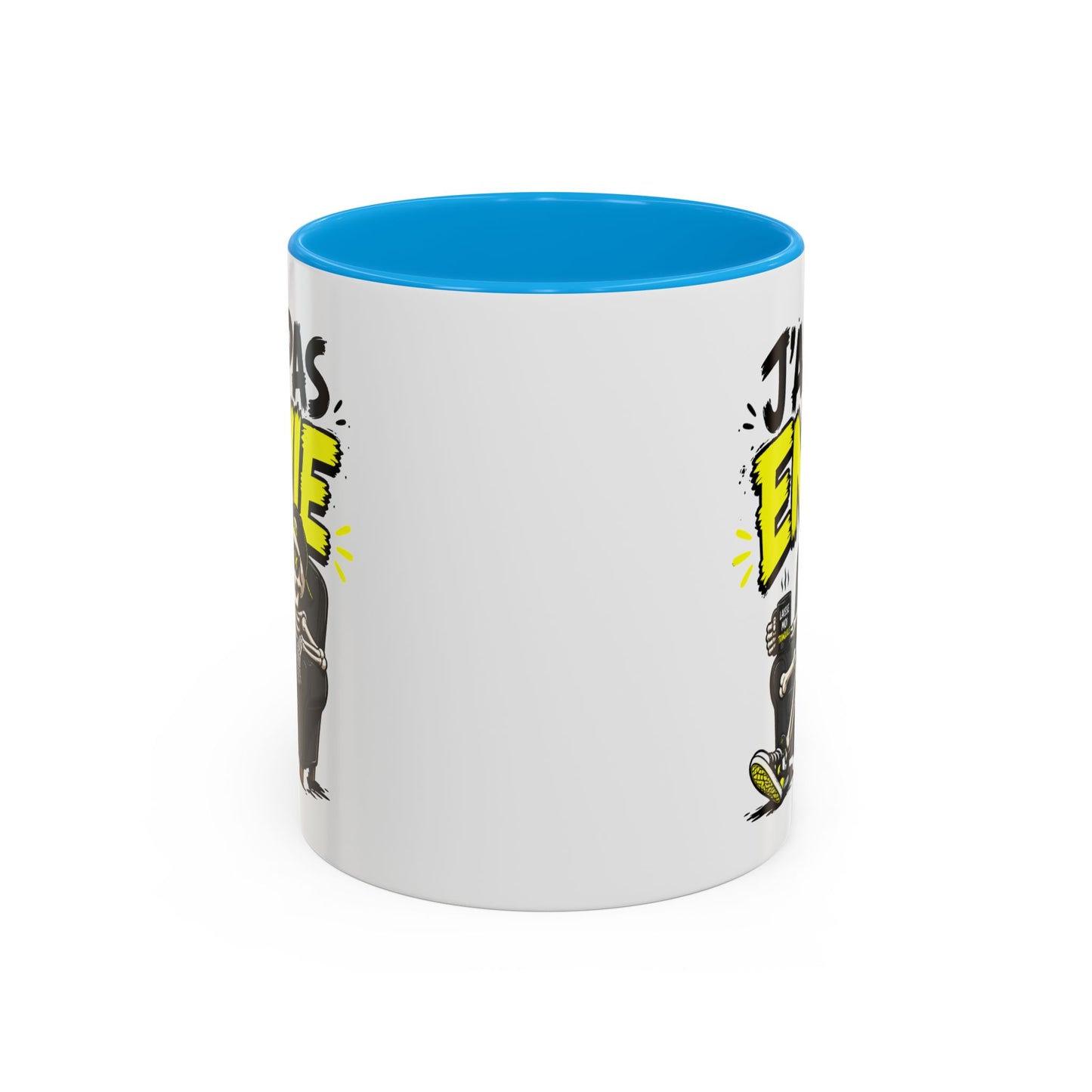 Mug Drôle J’ai Pas Envie – Tasse Humoristique avec Squelette Détendu – Cadeau Humour Bureau Café 325ml