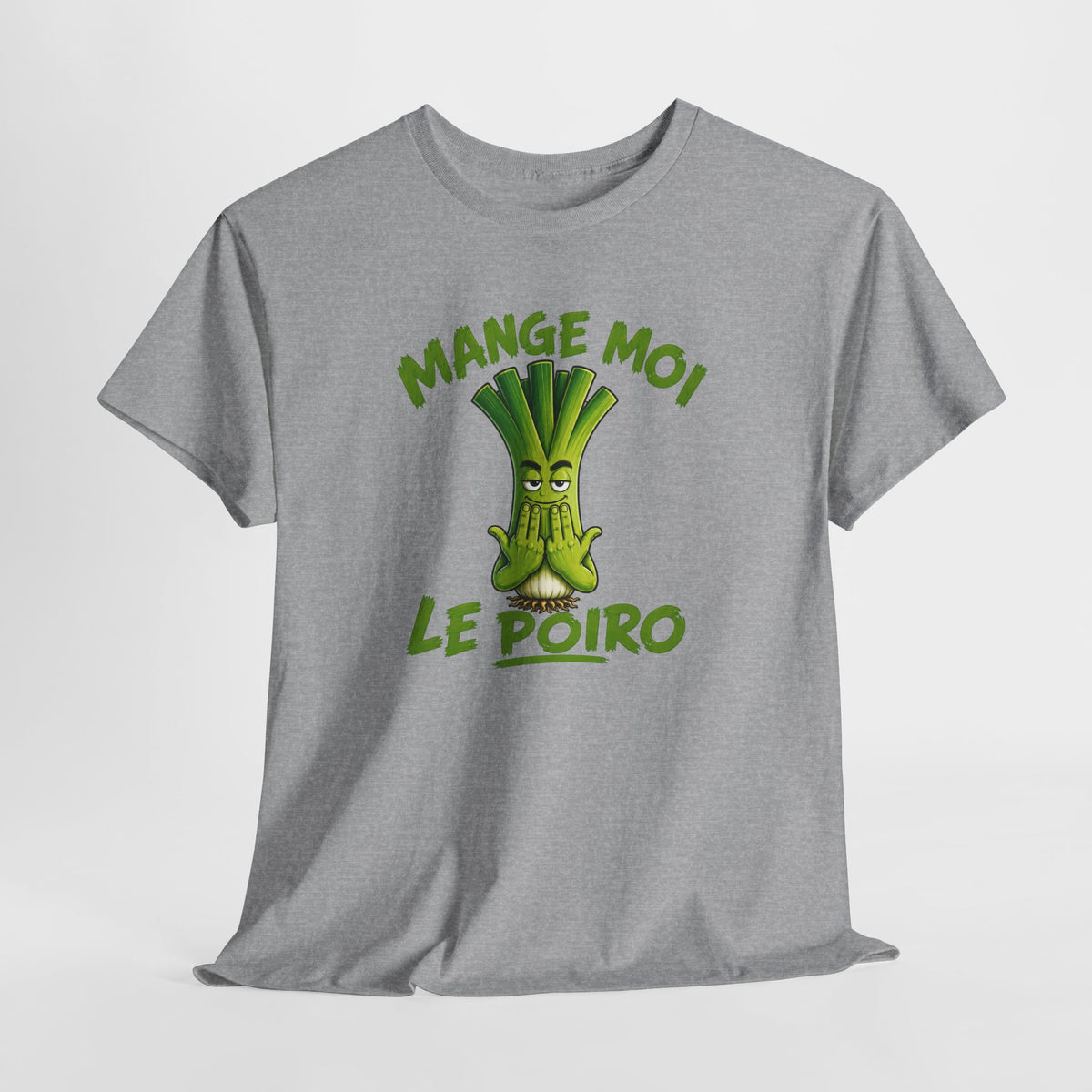 Tee Shirt Poireau JuL Humour Homme Femme – T-Shirt Drôle Légume Vert – Idée Cadeau Original