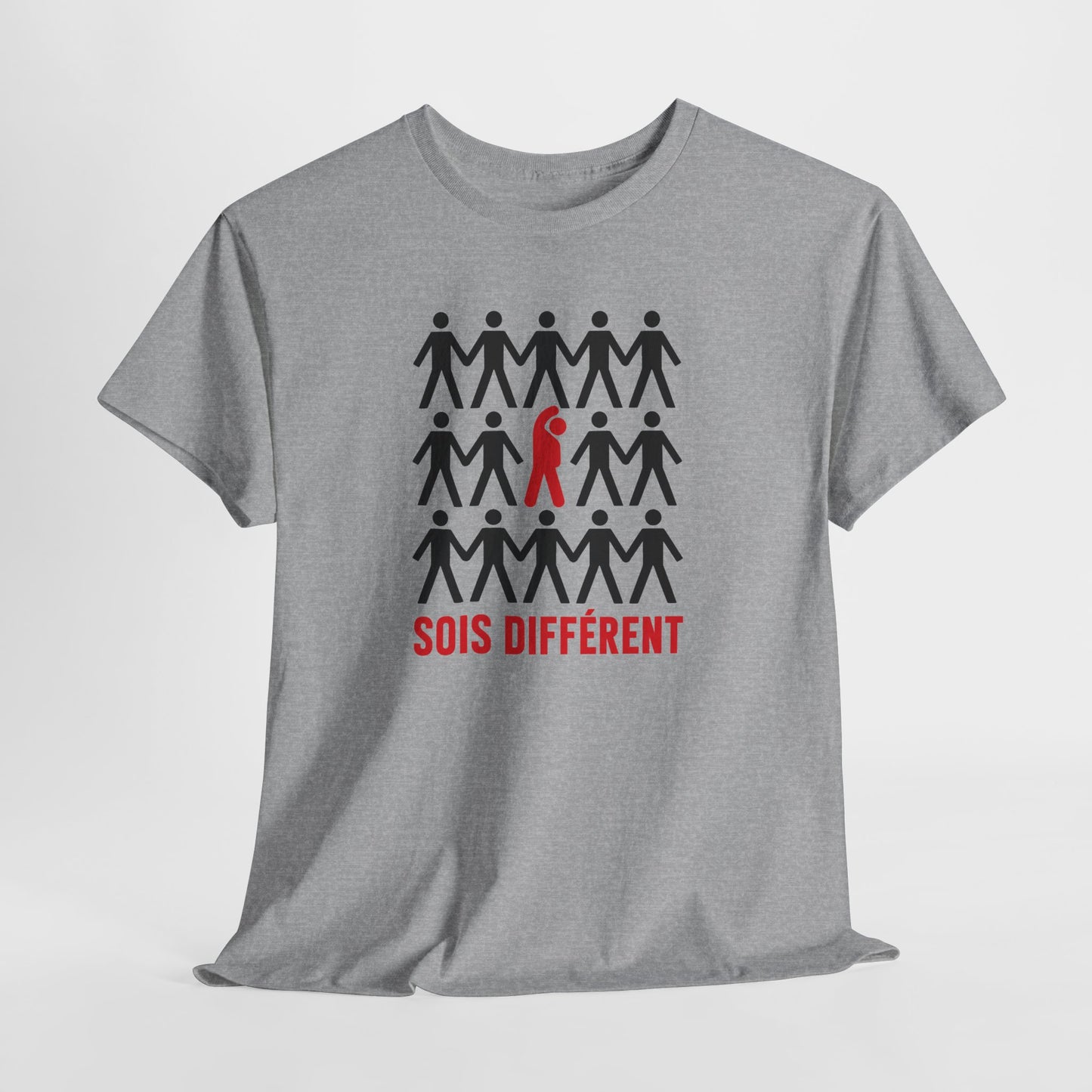 T-Shirt Homme et Femme Motivation – Originalité Confiance en Soi Individualité – Cadeau Inspirant