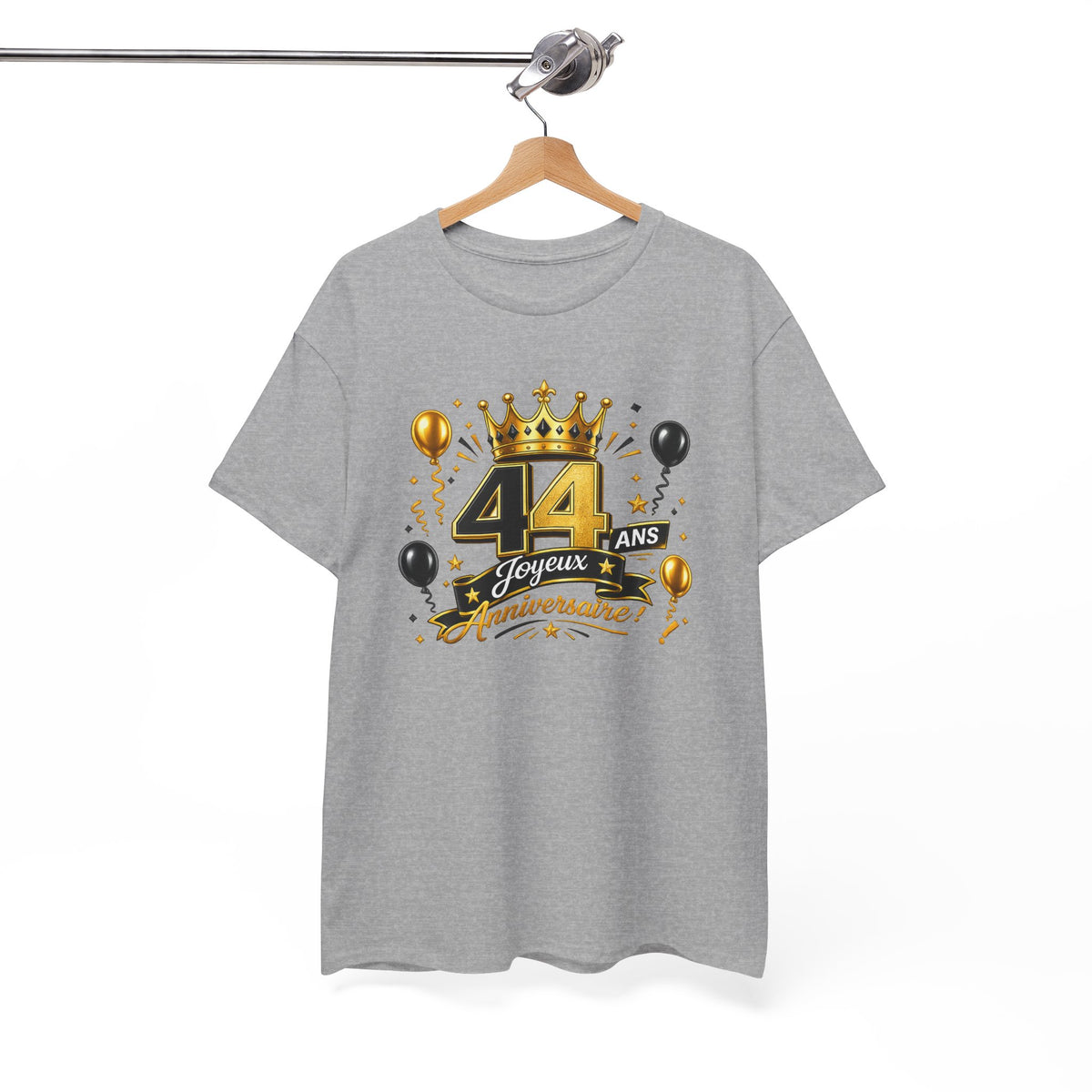 Tee Shirt Anniversaire 44 Ans Homme et Femme – Joyeux Anniversaire – Cadeau 44 Ans
