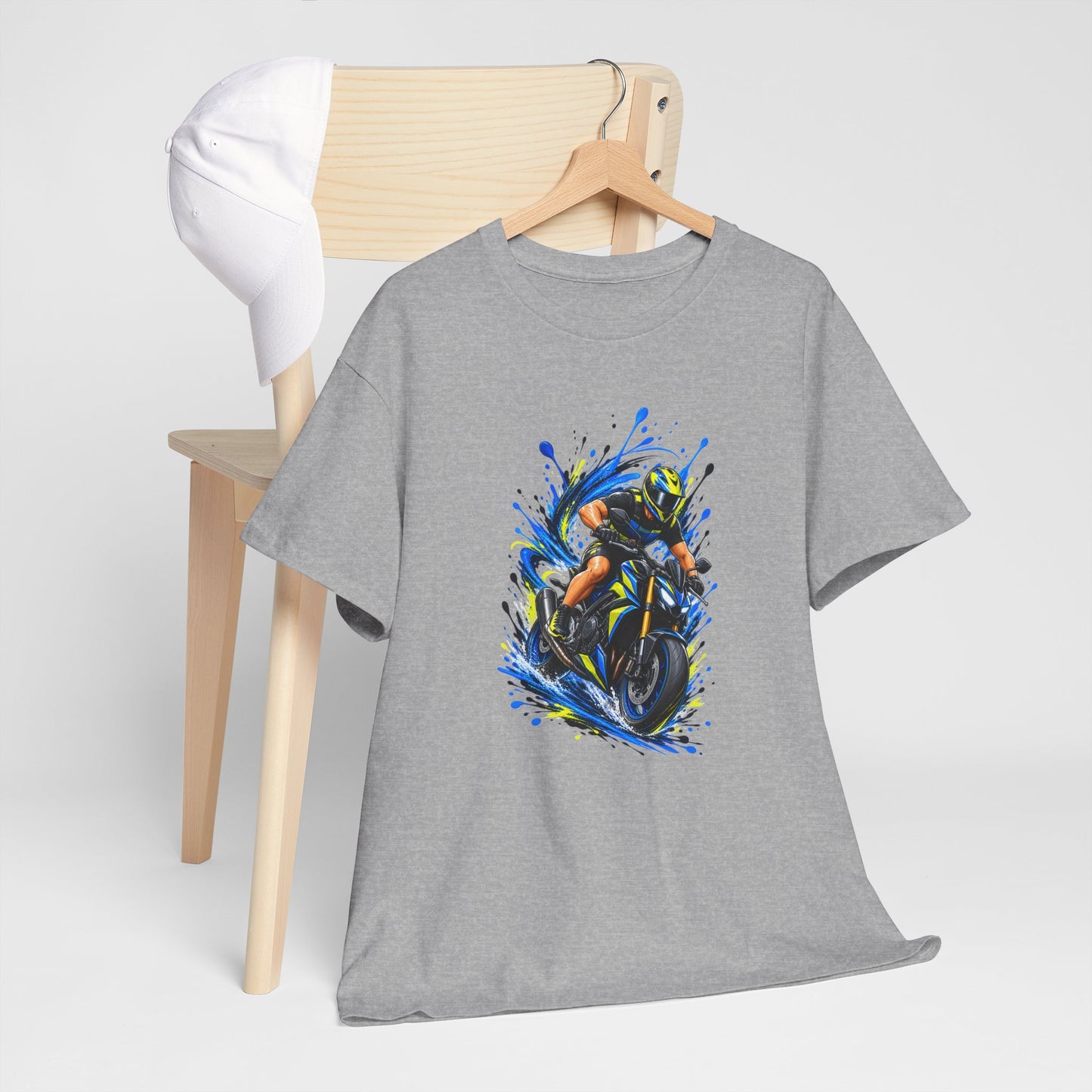 Tee Shirt Moto Homme – Motard Passionné de Vitesse – T-Shirt Sport Moto Cadeau Original Homme