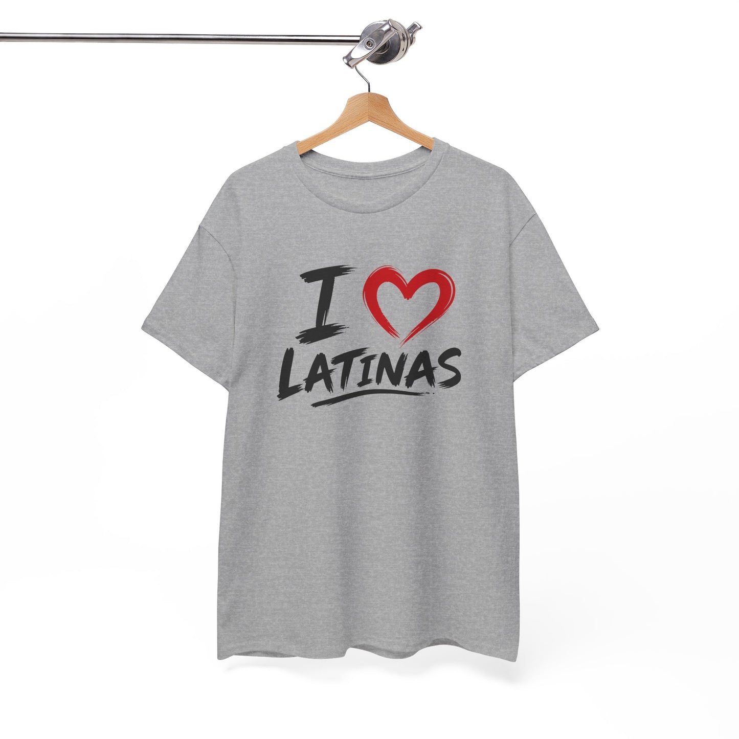 T-Shirt Homme I Love Latinas – Tee Shirt Humour Latino Latinas Amour Cadeau Homme