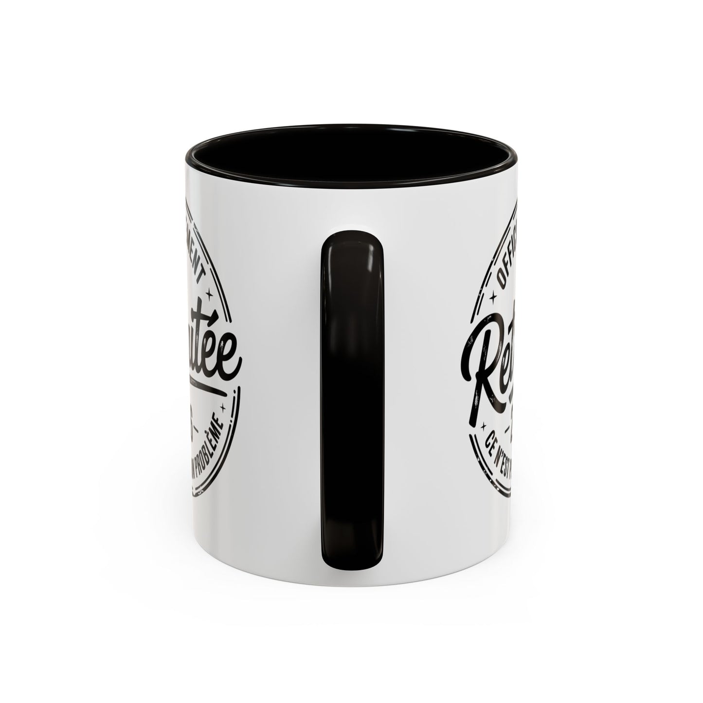 Mug Retraite 2026 Femme – Tasse Officiellement Retraitée Vintage – Cadeau Départ Collègue Femme