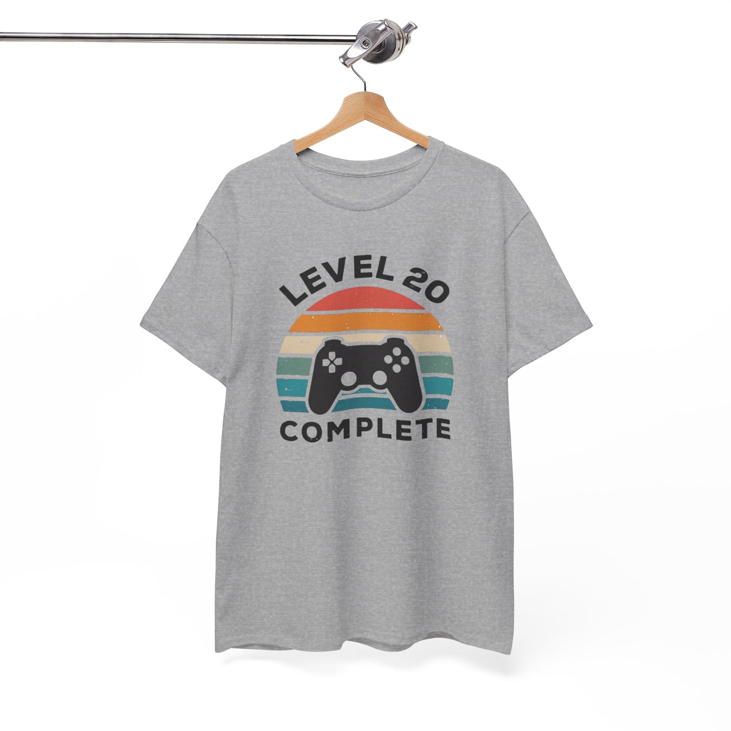 Tee-Shirt 20 Ans Homme et Femme – Cadeau Anniversaire 20ème Gamer Gaming – Idée Cadeau Jeu Vidéo Original pour Passionné de Jeux Vidéo