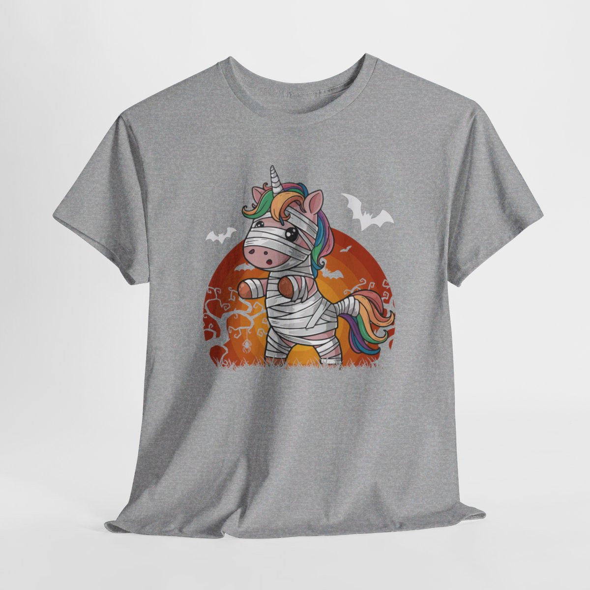 T-shirt Femme Licorne Zombie - Design Original et Amusant idée cadeau halloween