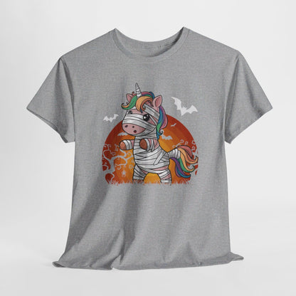 T-shirt Femme Licorne Zombie - Design Original et Amusant idée cadeau halloween