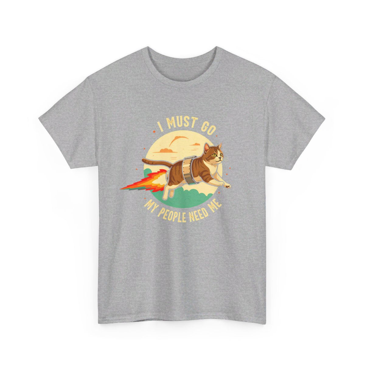 T-shirt Chat Fusée idée cadeau humour amusant pour homme et femme