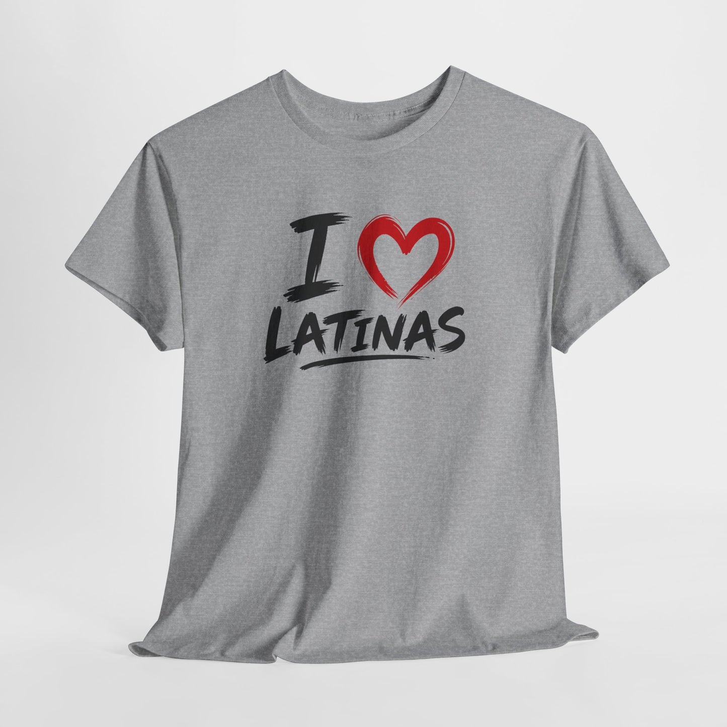 T-Shirt Homme I Love Latinas – Tee Shirt Humour Latino Latinas Amour Cadeau Homme