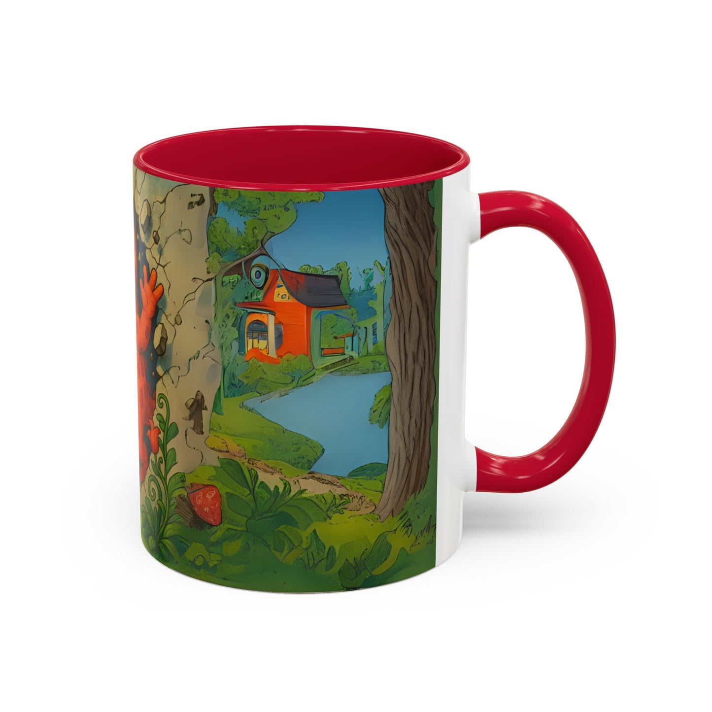 Mug Casimir Entrée Détonante dans l’Île aux Enfants Idée Cadeau pour Enfant et Adulte Noir Bleu Rouge