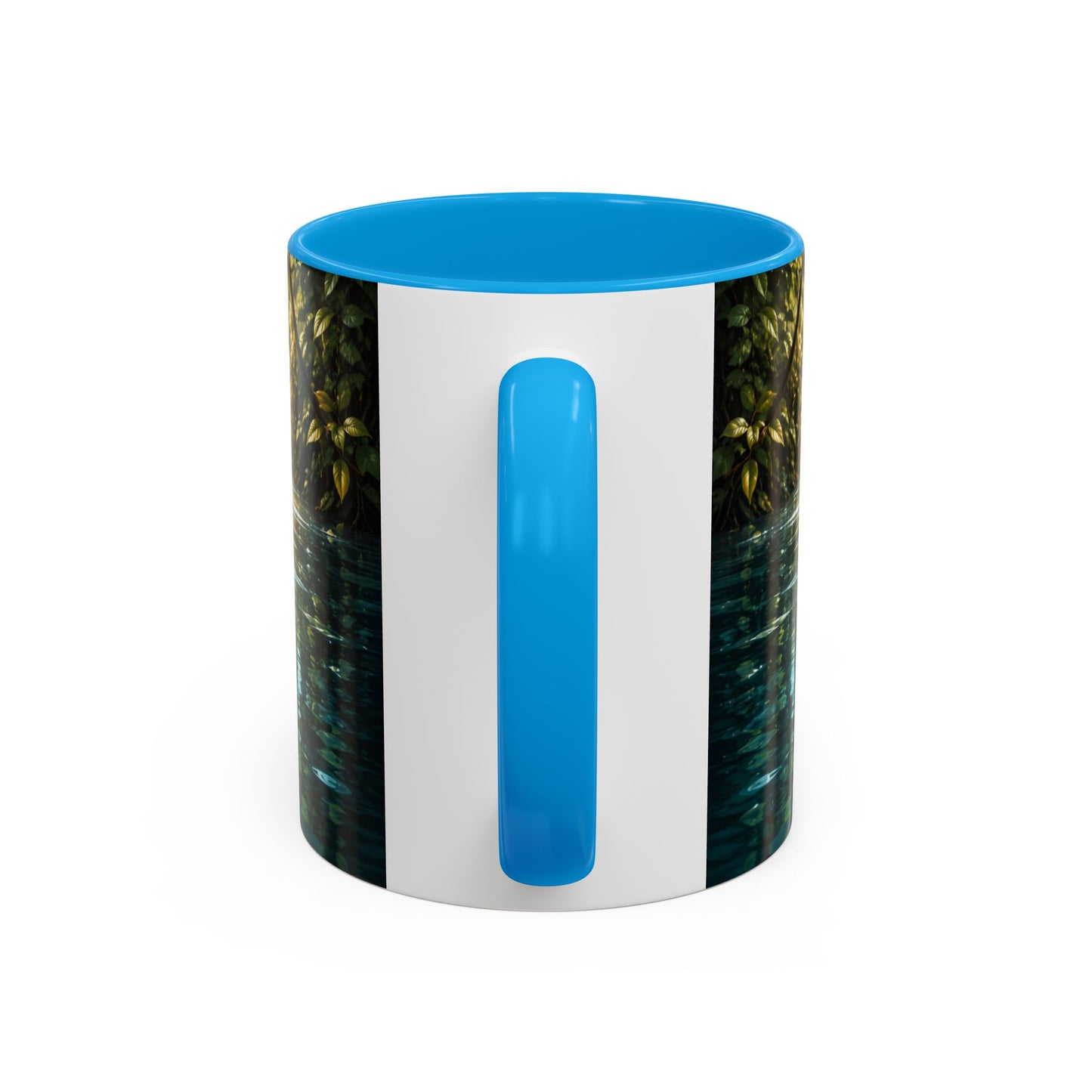 Tasse Tigre Jungle – Mug Animal Sauvage avec Reflet Eau – Cadeau Félin Nature Homme Femme 325ml