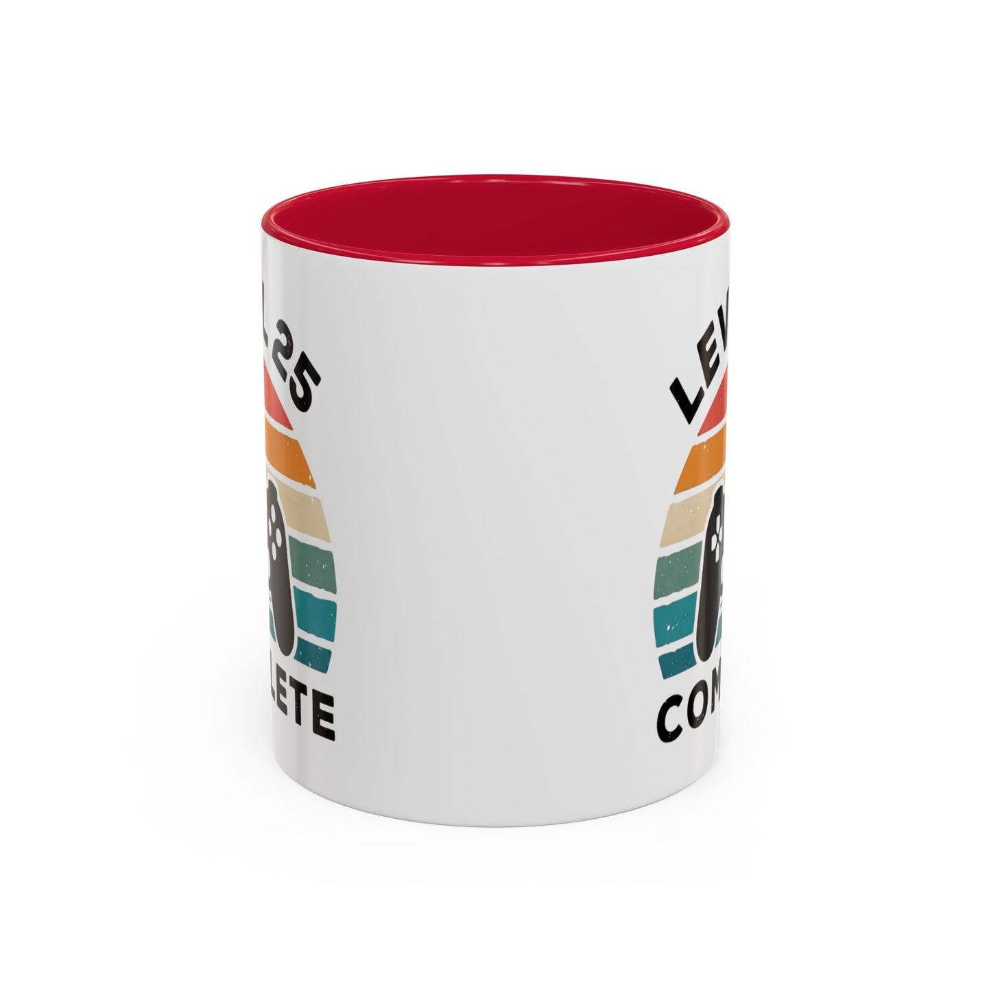 Tasse Level 25 Complète – Mug Gamer 25 Ans Homme Femme – Cadeau Anniversaire 25 Ans Gaming Console 325 ml