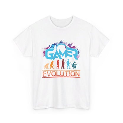 T-shirt Gamer Evolution avec Design Gamer - Pour Homme et Femme