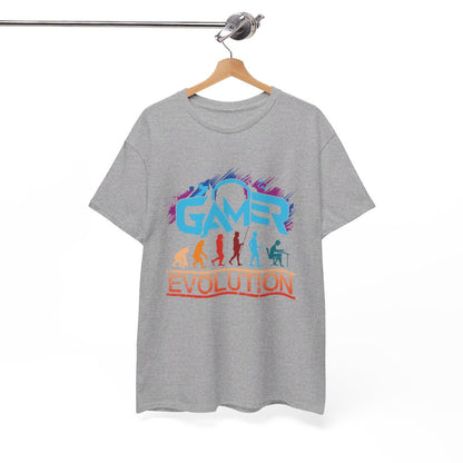 T-shirt Gamer Evolution avec Design Gamer - Pour Homme et Femme