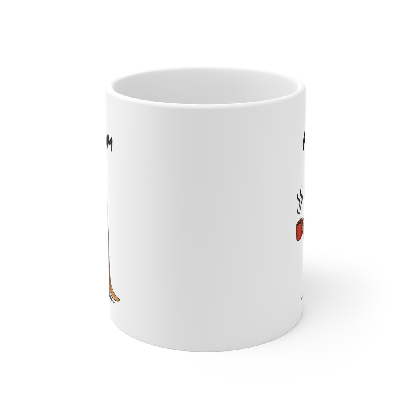 Mug Paresseux Personnalisable 325ml – Tasse Café Humour Fatigue Matin Drôle Cadeau Original Mignon