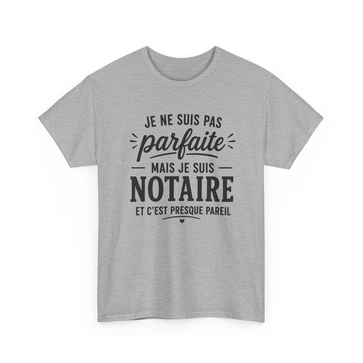Tee Shirt Femme Notaire Humour Métier Droit Justice Cadeau Professionnelle Juridique Étude Notariale Idée Cadeau