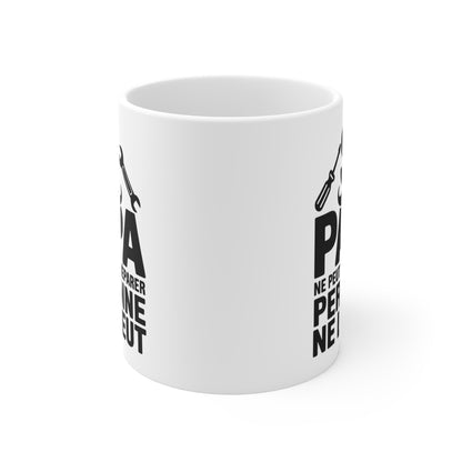 Tasse Céramique 325ml “Si Papa Ne Peut Pas le Réparer” – Mug Humour Bricolage Papa – Cadeau Fête des Pères